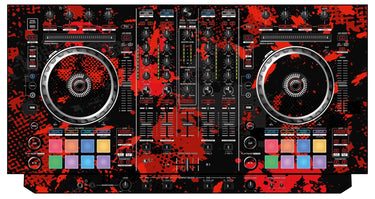 Pioneer DJ DDJ SX Skin Conflict Red